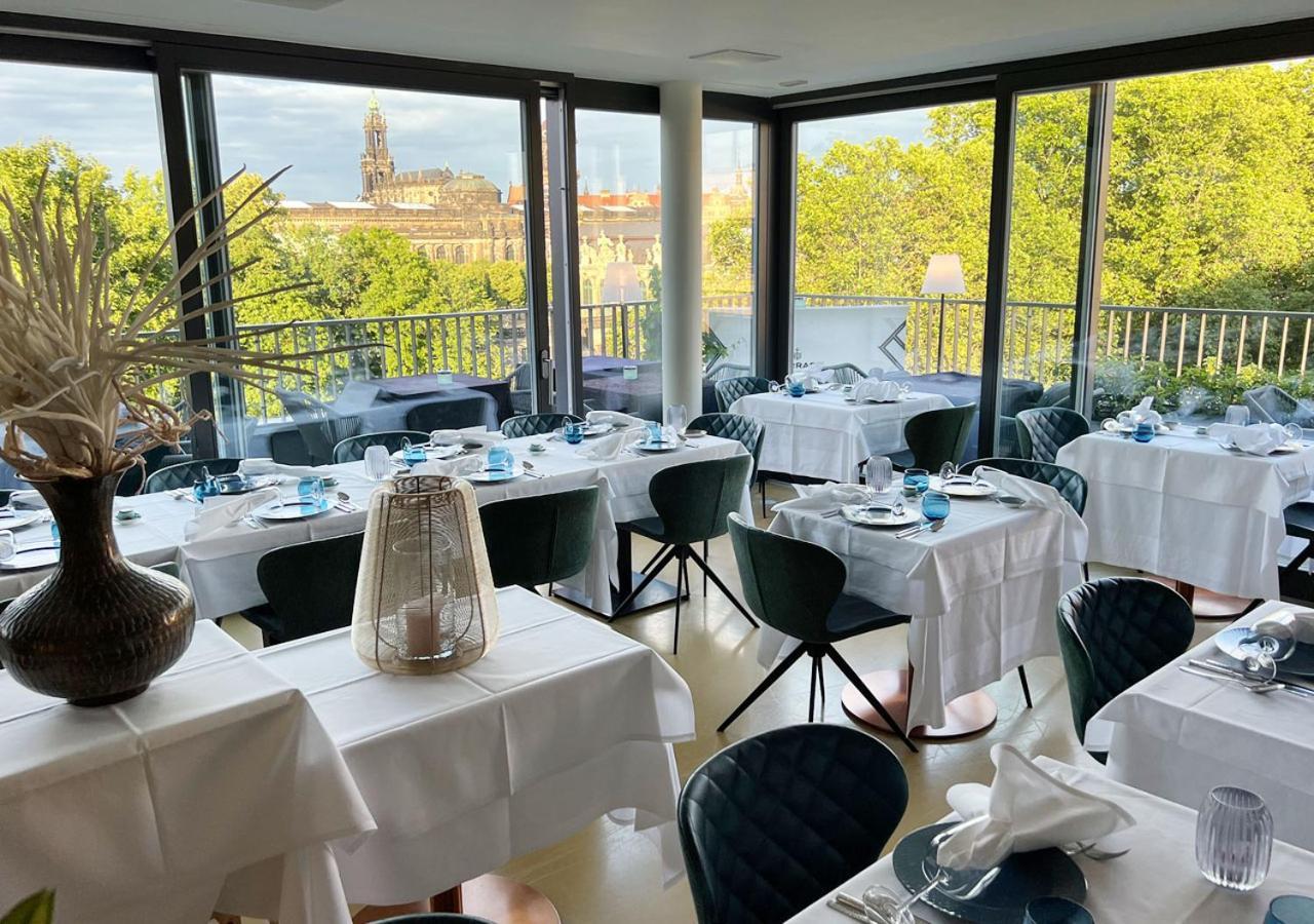 Residenz Am Zwinger Aparthotel Dresden Bagian luar foto Restaurant