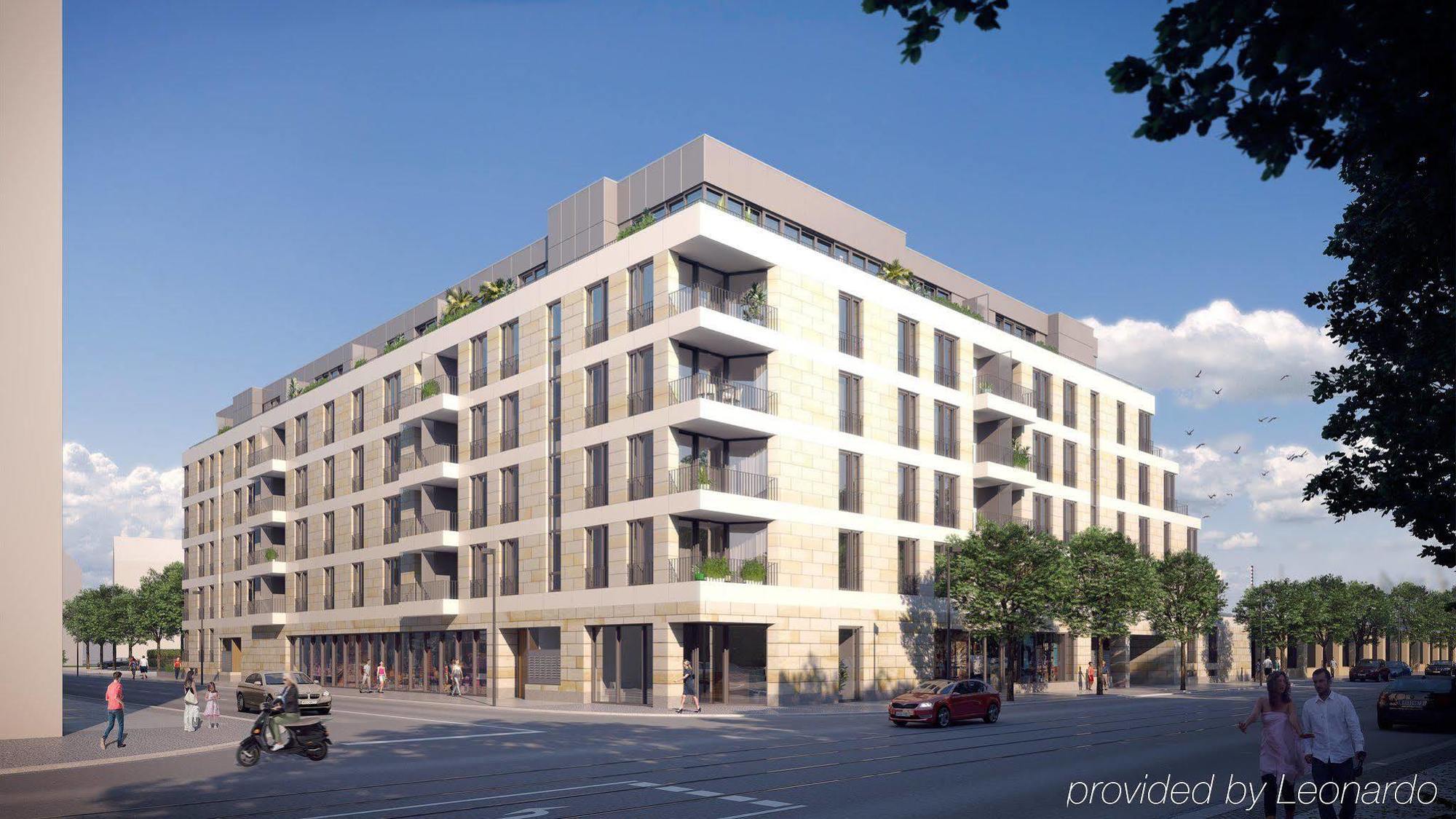 Residenz Am Zwinger Aparthotel Dresden Bagian luar foto The proposed development